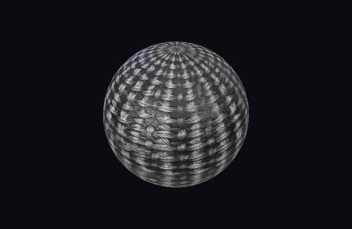 Medieval cloak fabric, a PBR material