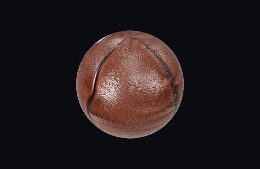 Worn RPG leather, a PBR material